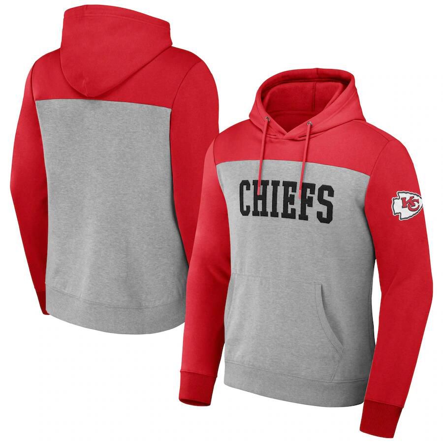 Men 2023 NFL Kansas City Chiefs red Sweatshirt style 3